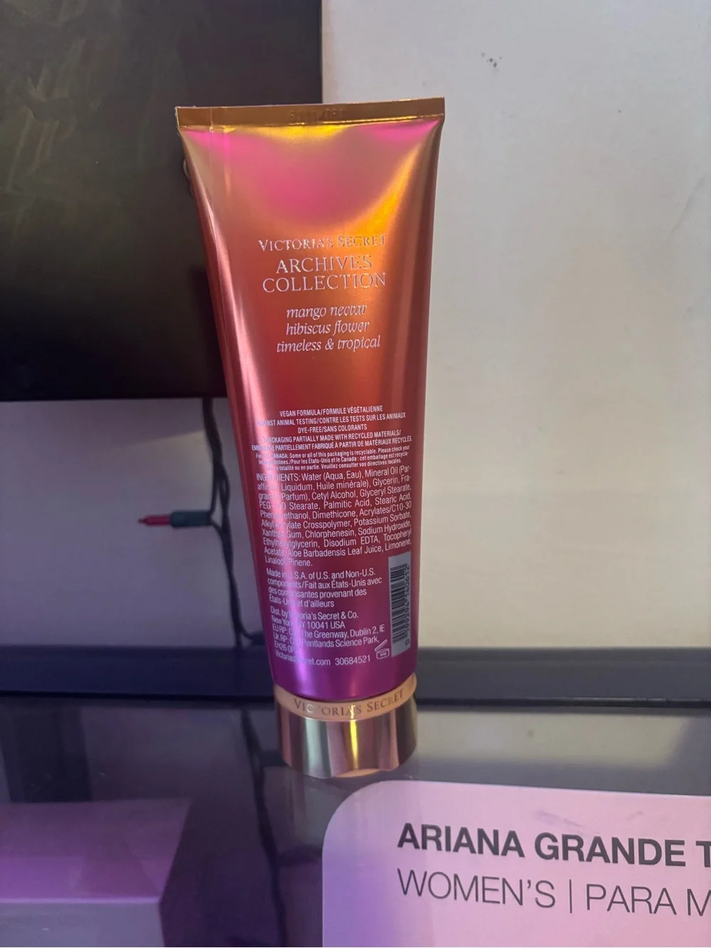 Victoria's Secret Mango Temptation Lotion - Orange, Pink